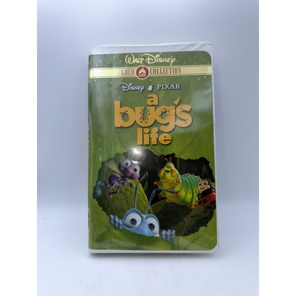 Disney Pixar A Bug's Life VHS Gold Classic Collection Clamshell